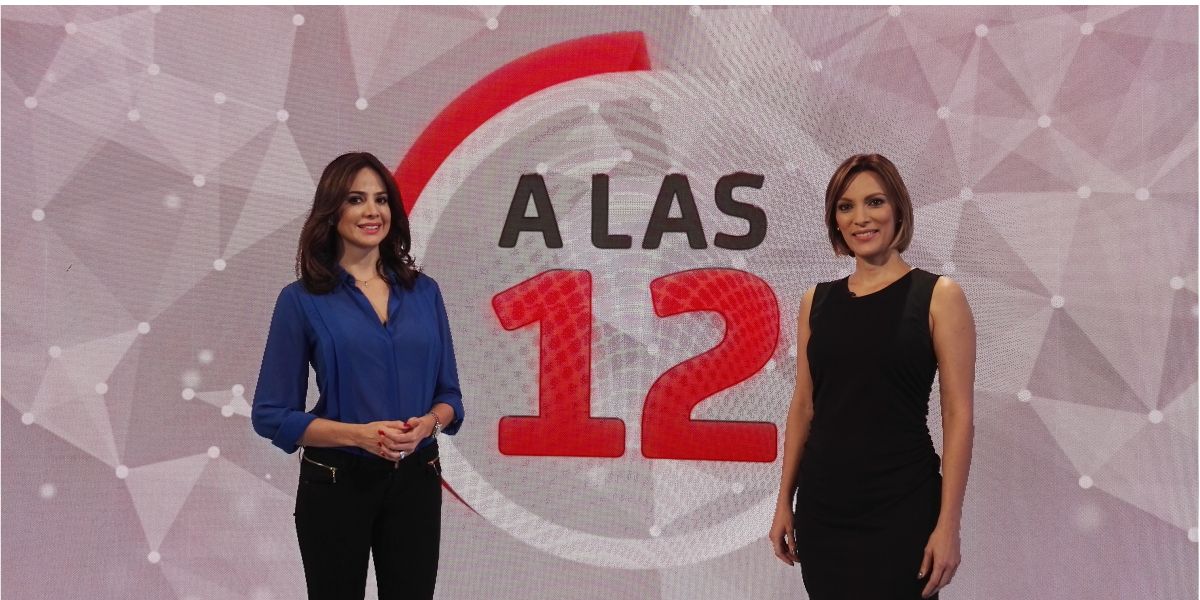 María Fernanda Navia y Yalena Jácome estarán en 'A las 12'