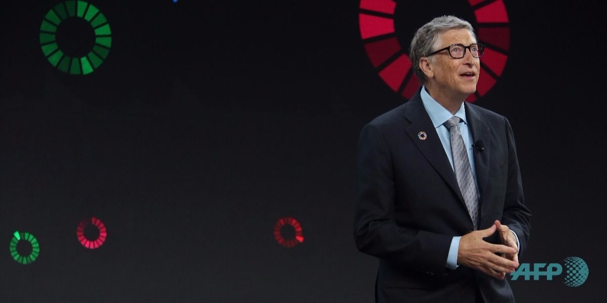 El nuevo teléfono de Bill Gates - Foto: Yana Paskova / GETTY IMAGES NORTH AMERICA / AFP