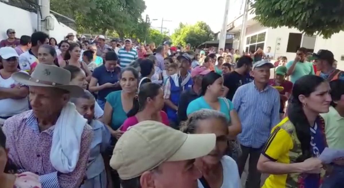 Habitantes de Santa Rosa en Bolívar cerraron con soldadura puerta de Electricaribe