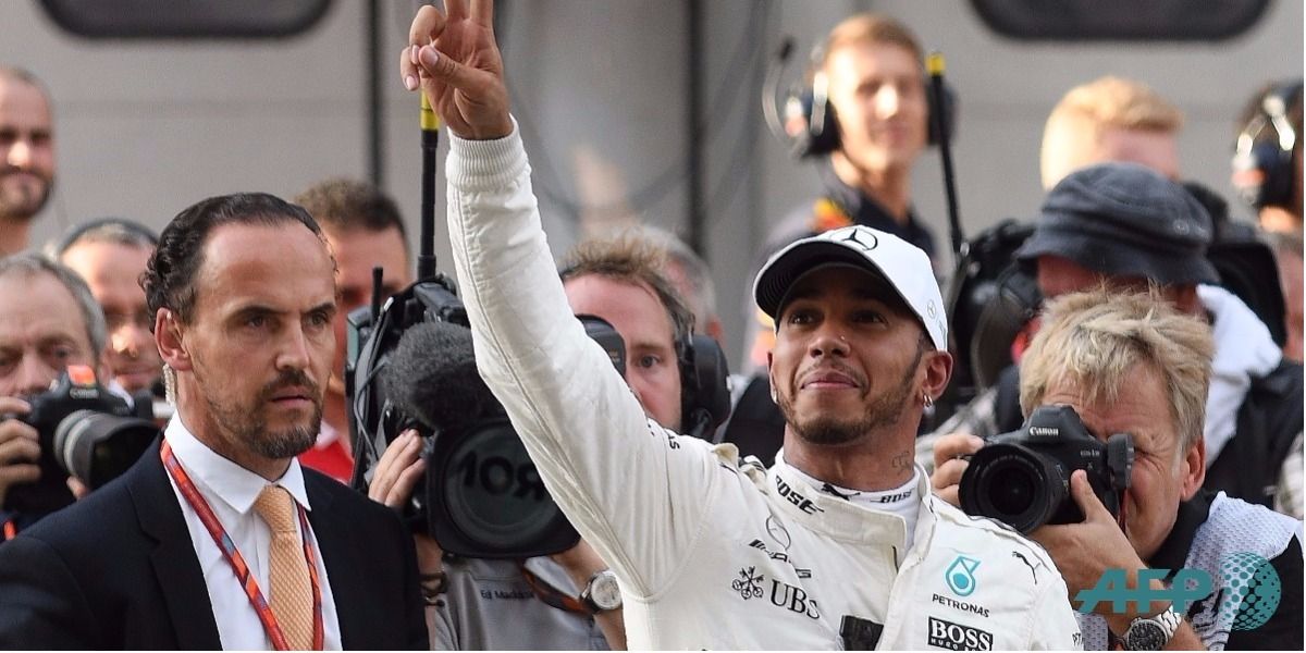 Hamilton quiere quedarse con el título de la F1 - Foto: MANAN VATSYAYANA / AFP