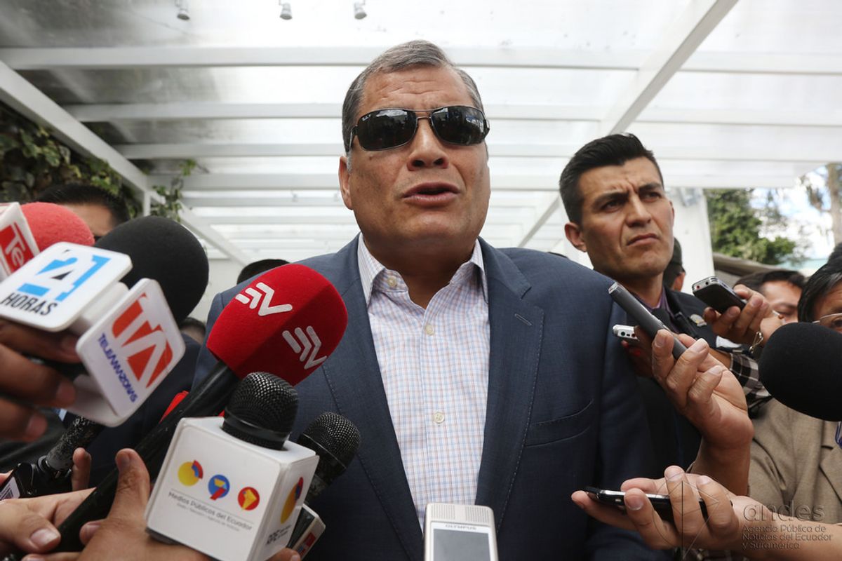 Correa le responde a Lenin por supuesta cámara escondida