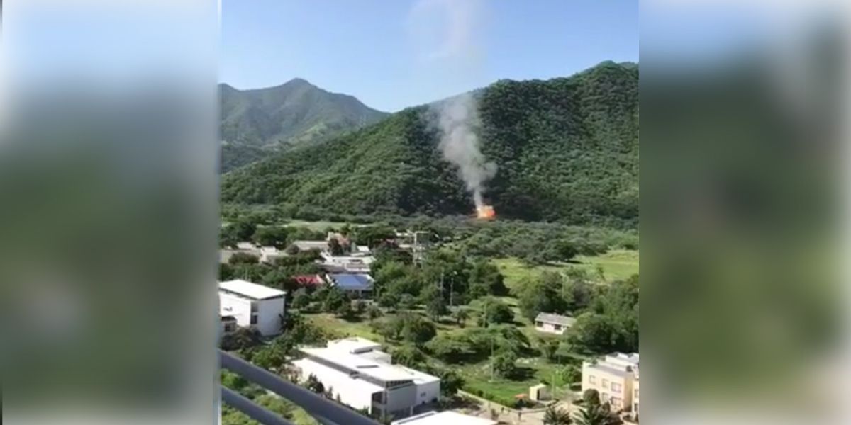 Se registra incendio en armería del Batallón Córdova en Santa Marta