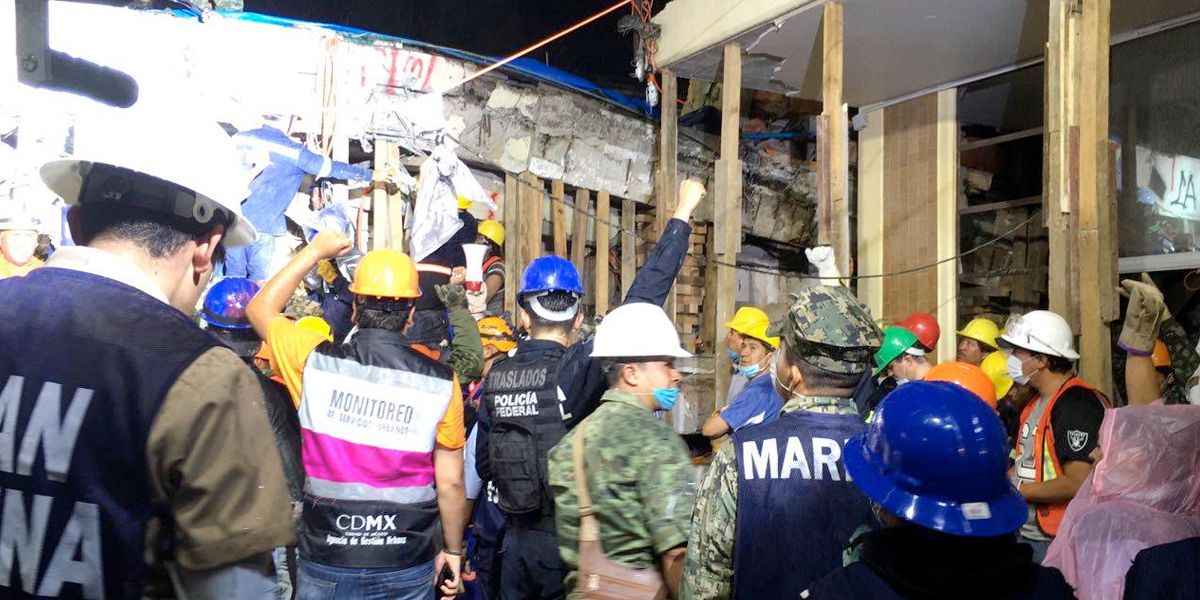Frida Sofía, la imagen del terremoto de México que nunca existió