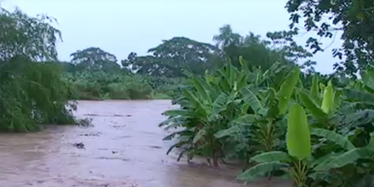 Alerta roja por lluvias en municipios de Urabá