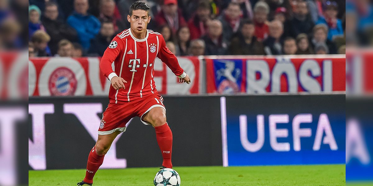 James Rodríguez no será inicialista en el Bayern - Foto: AFP