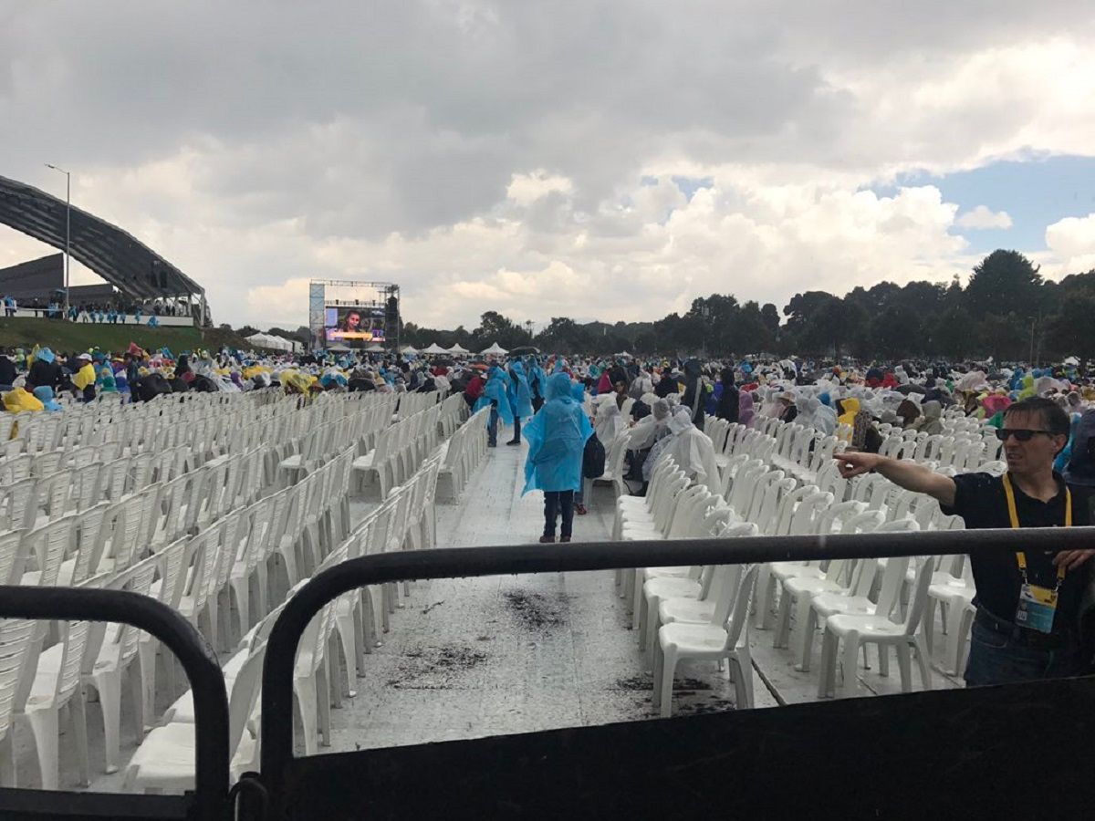 El Parque Simón Bolívar aguarda por la llegada del Papa Francisco