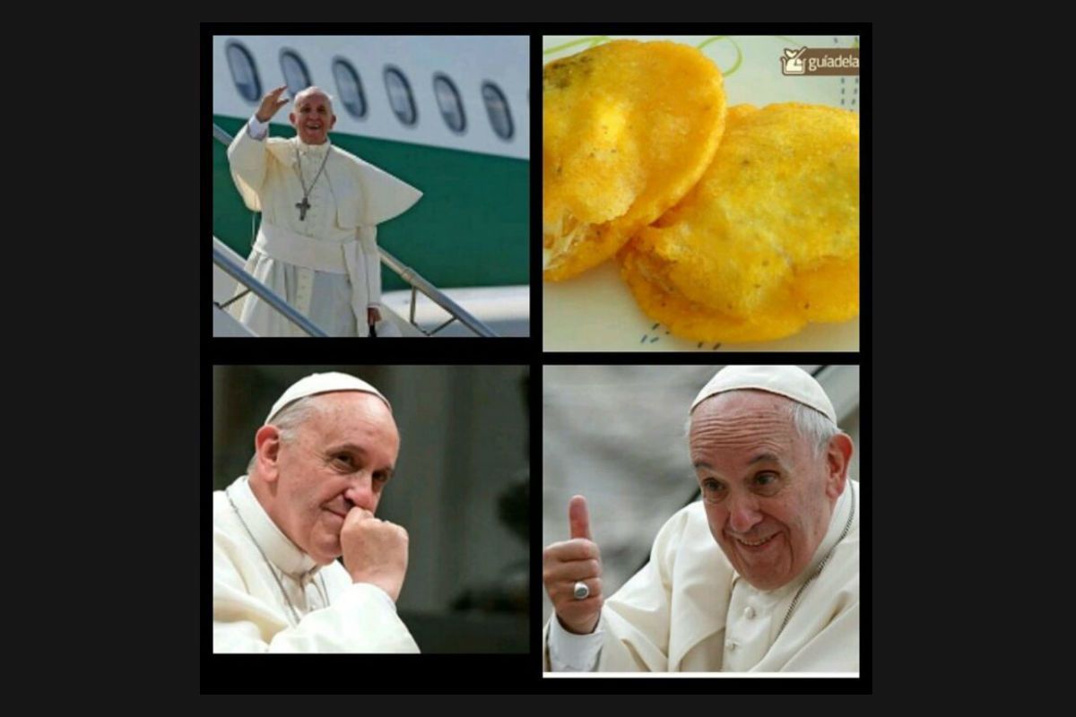 La llegada del papa a Colombia en ‘memes’