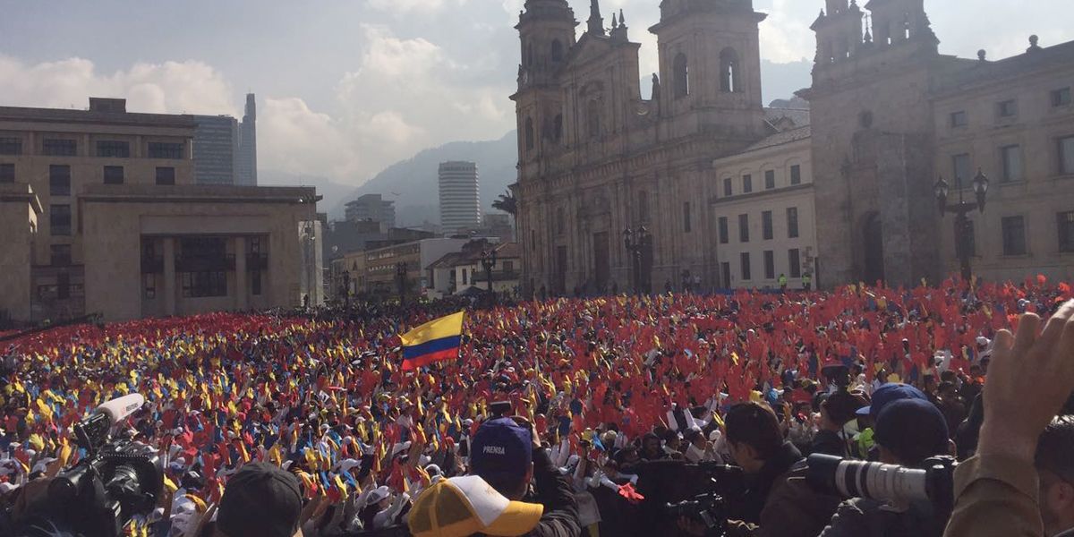 Esta es la agenda de hoy del papa Francisco en Bogotá