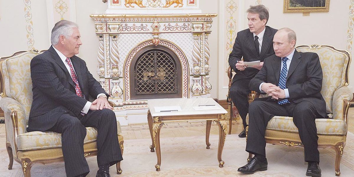 Vladímir Putin espera que Tillerson abandone las ‘malas compañías’