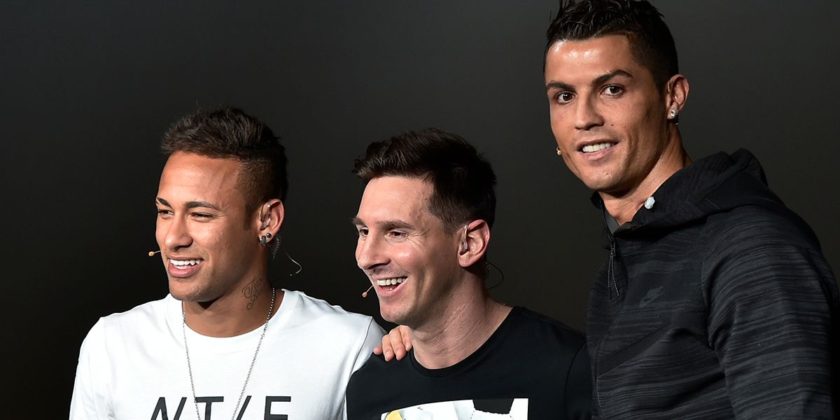 Cristiano, Messi y Neymar lucharán por el premio The Best de la Fifa
