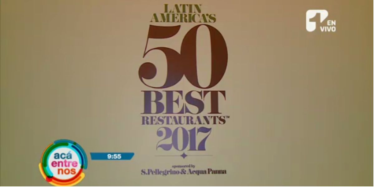 Los 50 mejores restaurantes de América Latina - Foto: captura de pantalla.