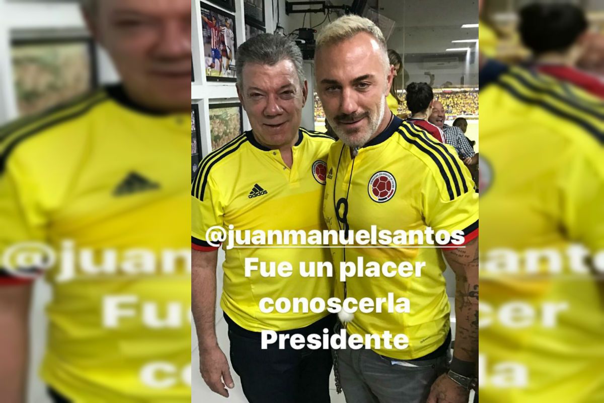 Acusan a Gianliuca Vacchi de ser “la sal” de la Selección Colombia