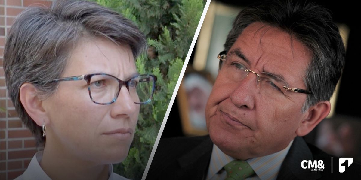 Fuerte choque entre el fiscal general Martínez y la senadora Claudia López