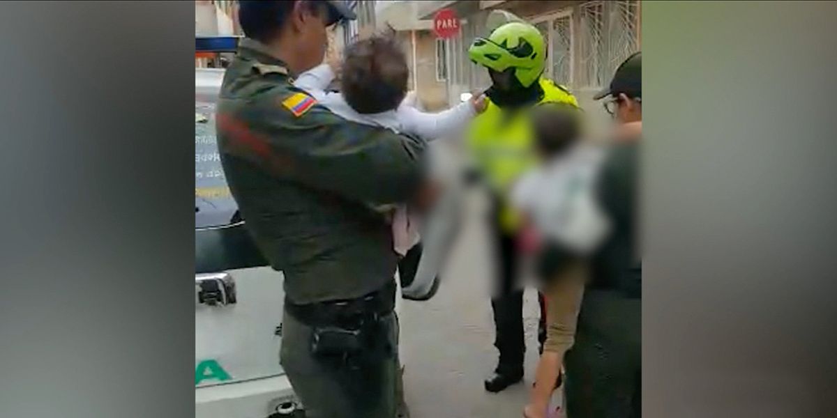 Policía rescata a cuatro menores en condición de abandono en Bogotá