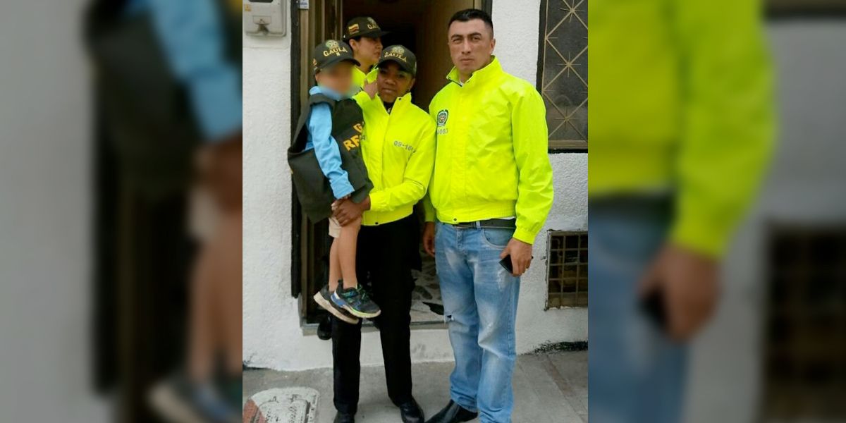 Policía rescata en Bogotá a niño de 4 años secuestrado en Acacias, Meta