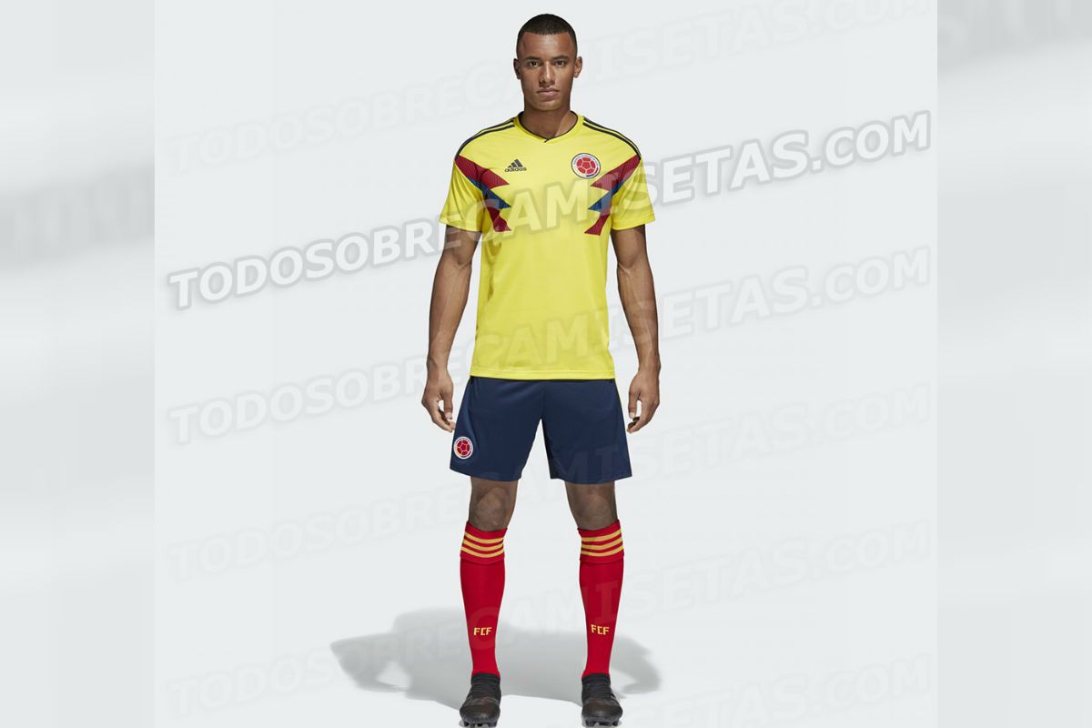 Filtran el uniforme completo que usará la Selección Colombia en Rusia 2018