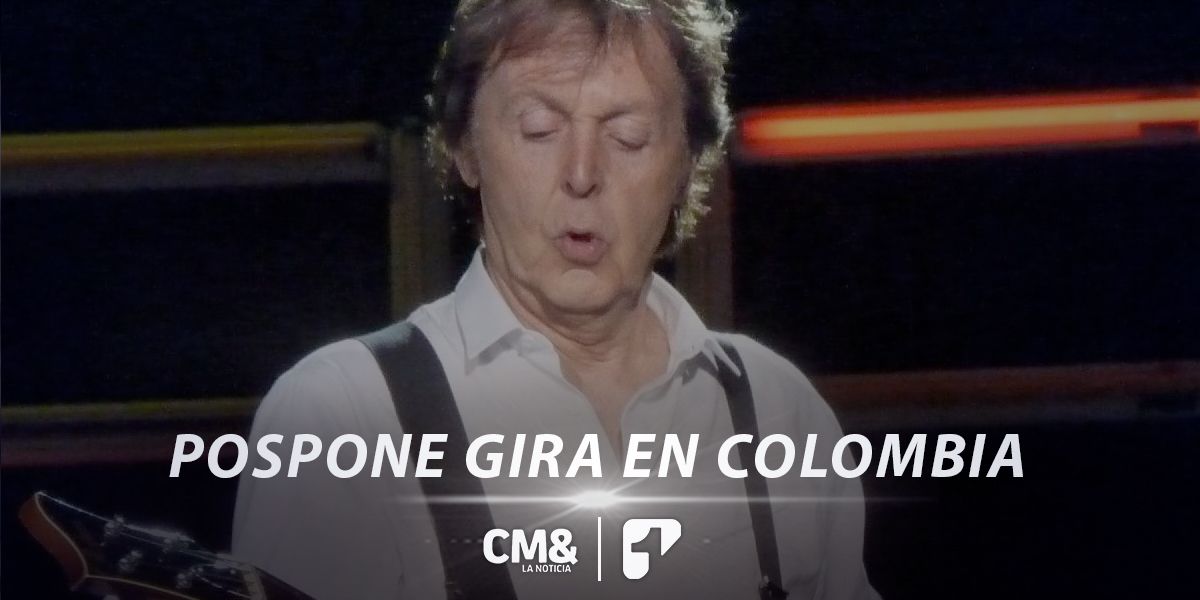 ExBeatle Paul McCartney pospone concierto en Medellín