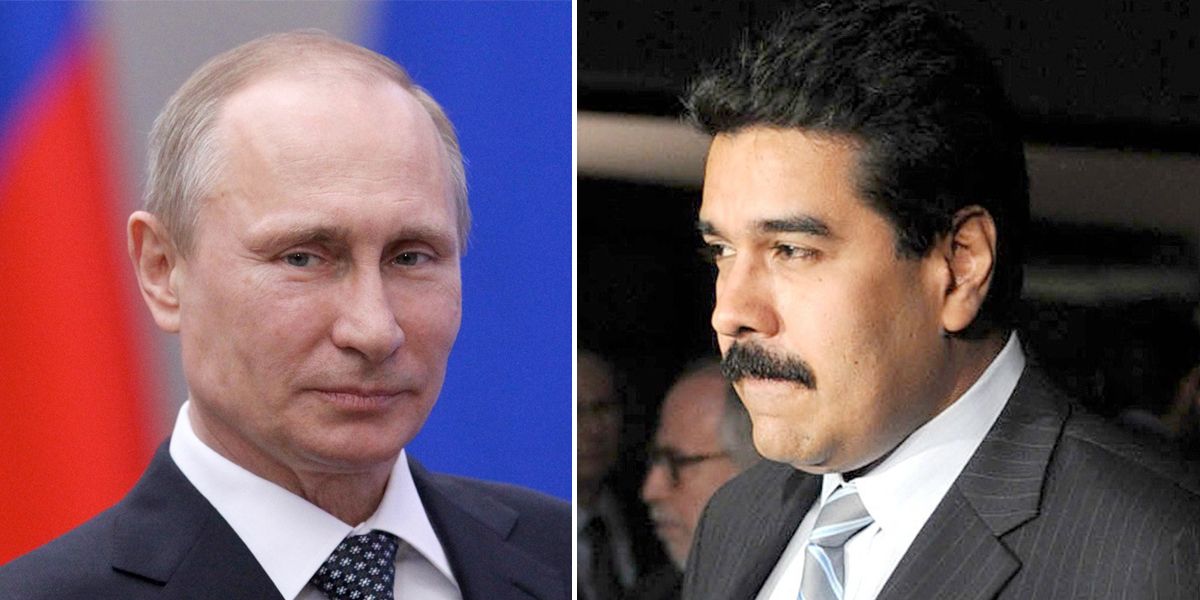 Reestructuración de deuda y cooperación militar, temas de Maduro y Putín