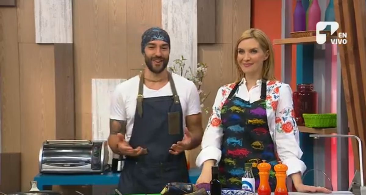 Mira la receta que Leo y Margarita prepararon en el programa - Foto: Captura de pantalla.