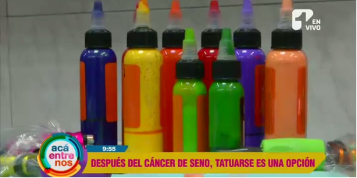 Tatuajes, una alternativa para pacientes tratadas con cáncer de mama - Foto: captura de pantalla.