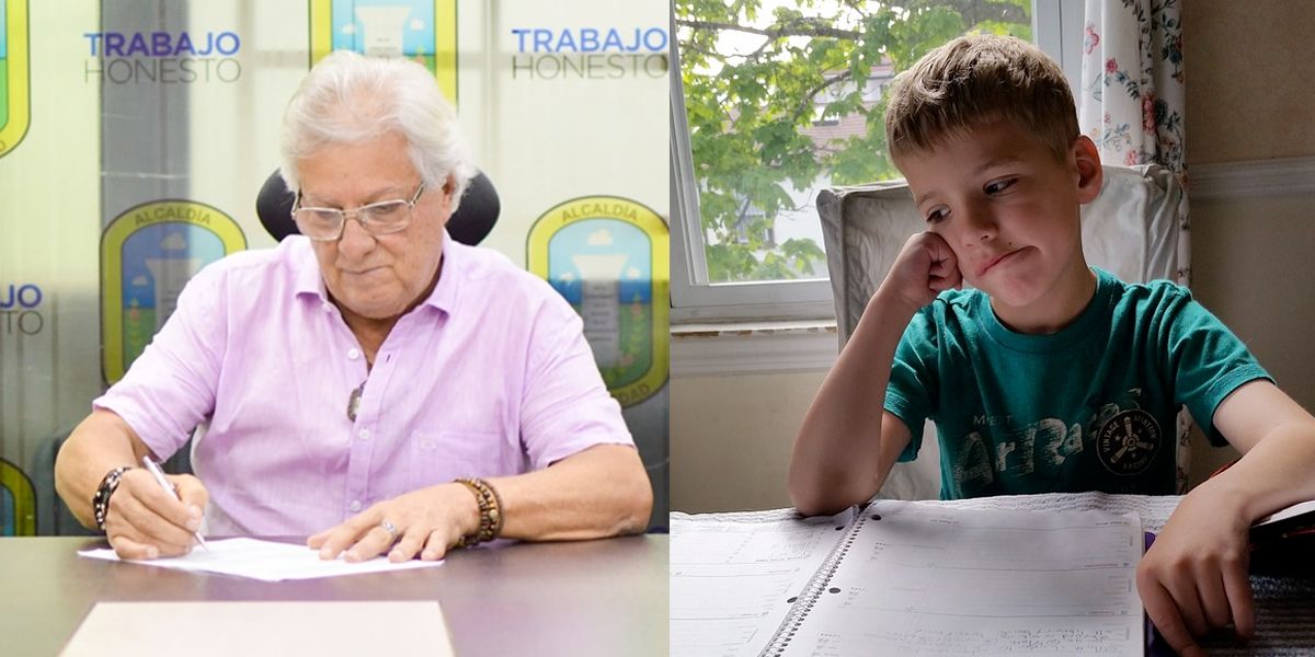 Alcalde de Soledad, Atlántico, prohíbe dejar tareas a niños de transición