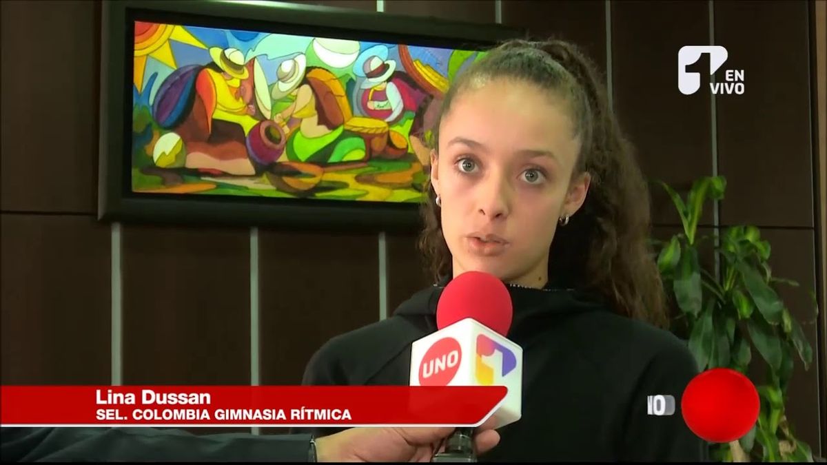 Lina Dussan, la esperanza colombiana en la gimnasia rítmica