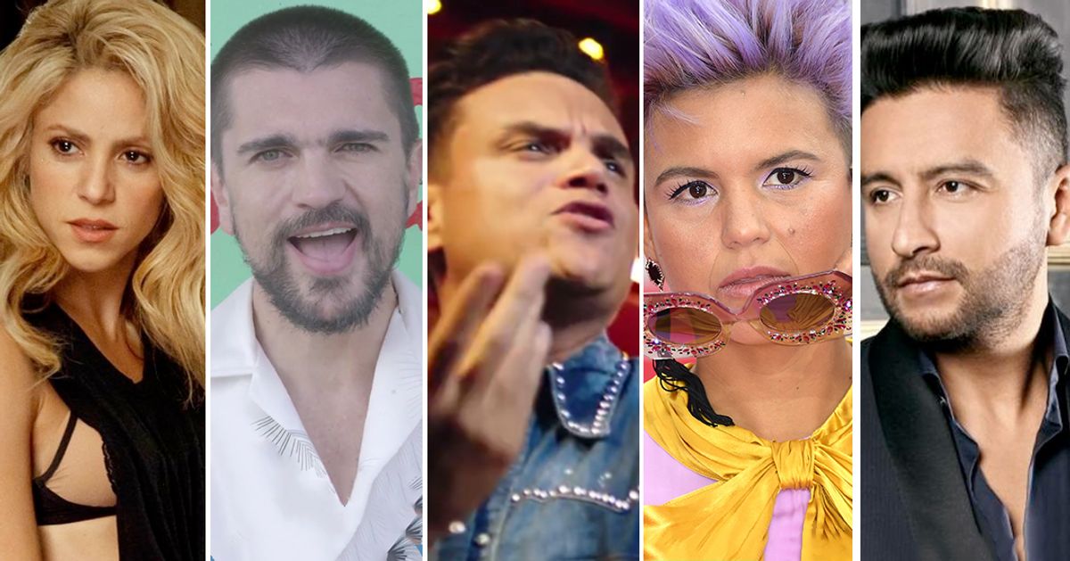 Shakira, Juanes, Silvestre Dangond, Bomba Estéreo y Alex Campos, nominados al Grammy 2018