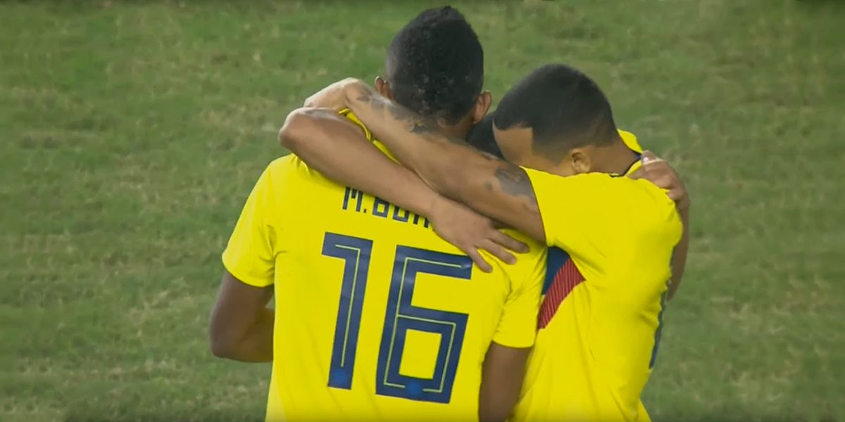 Colombia venció 4-0 a China, con goles de Pardo, Bacca y Borja en el estadio de Chongqing