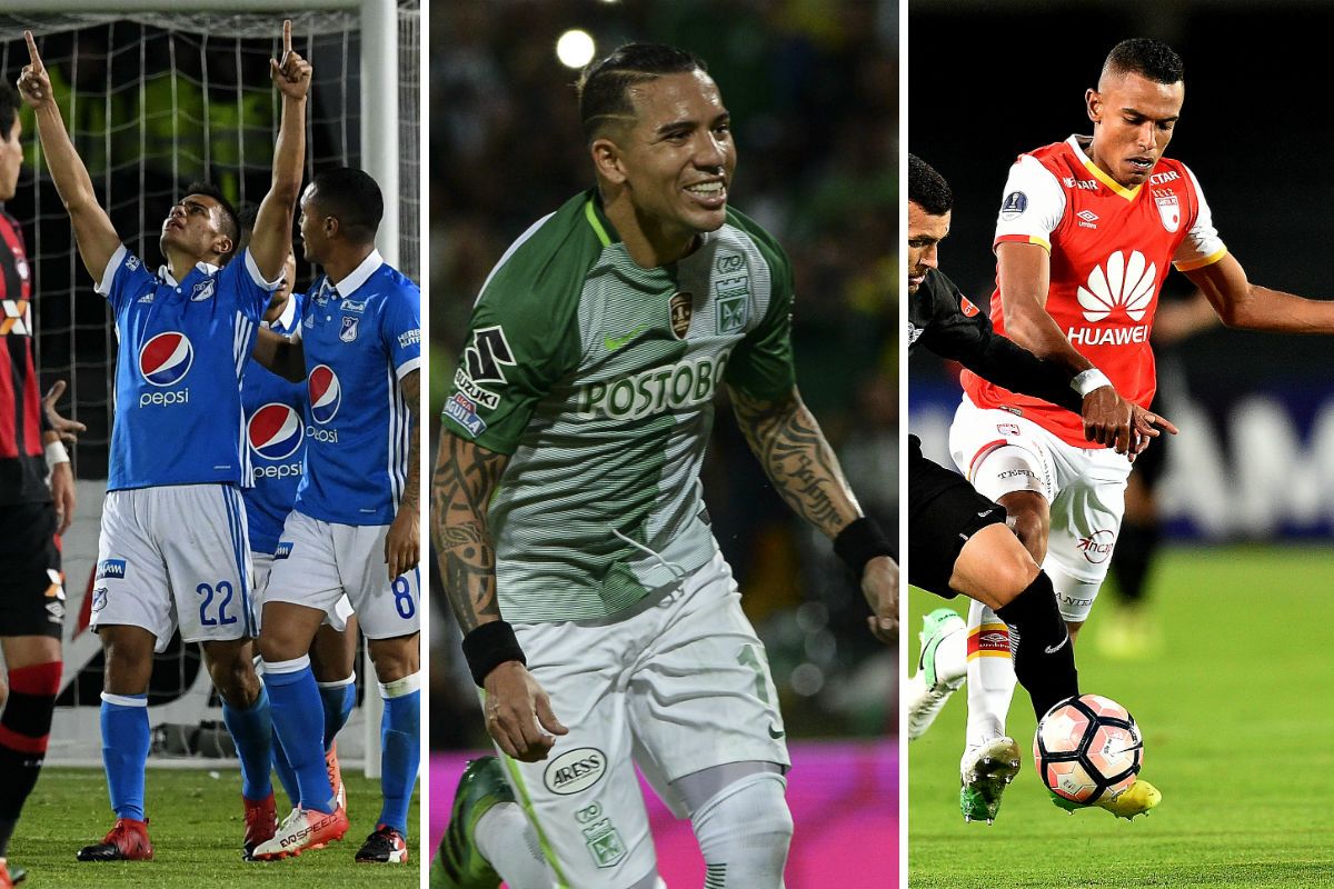 millonarios atlético nacional santa fe equipos del futbol colombiano afp