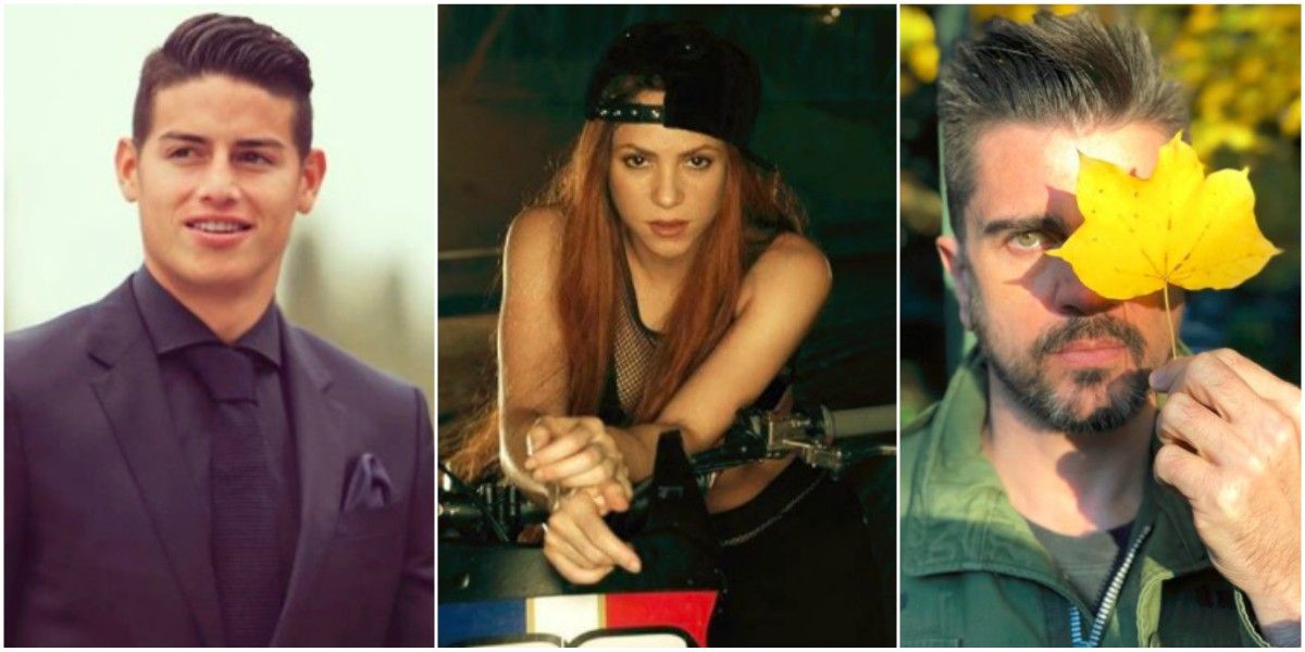 Mal presagio en el amor para Juanes, Shakira y James Rodríguez en 2018