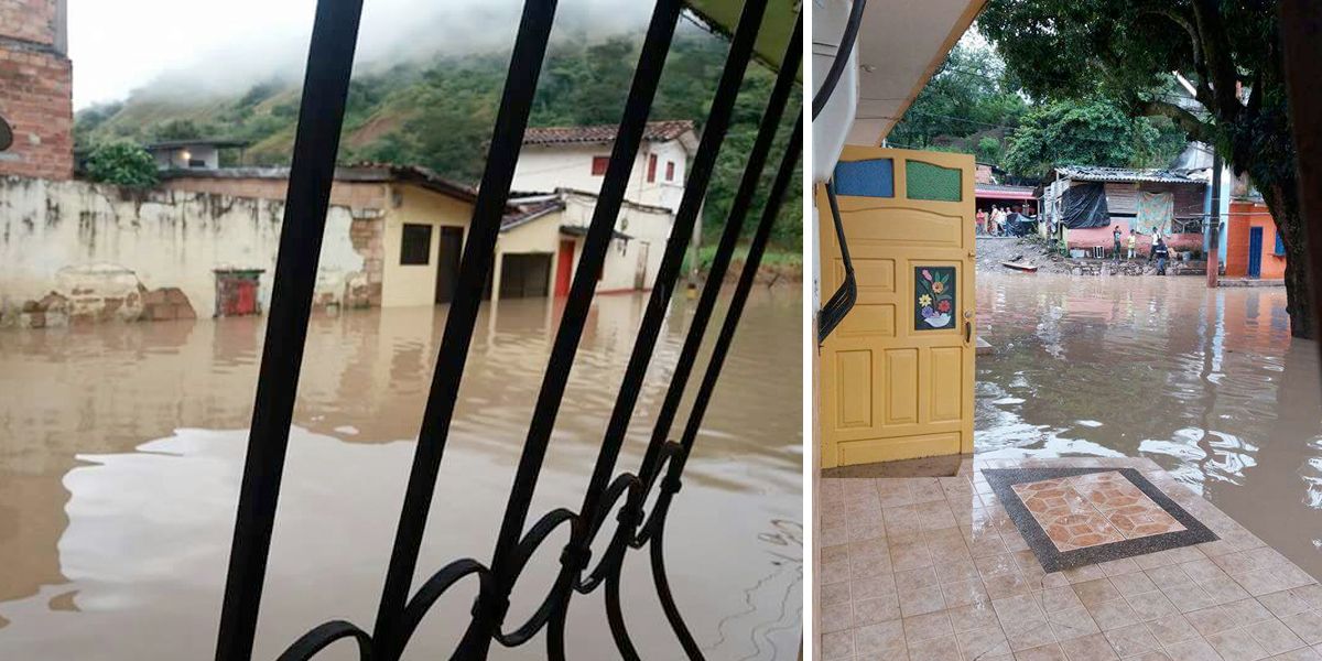 Más de 500 damnificados por inundación en corregimiento de Bolombolo