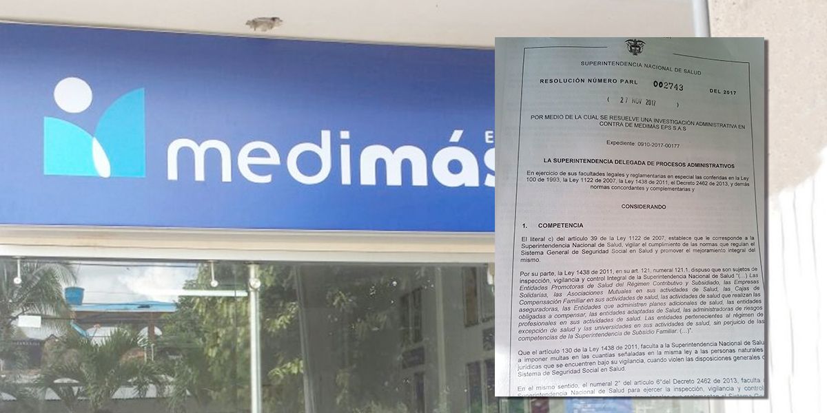 Multan a Medimás por no atender pacientes con enfermedades de ‘alto costo’