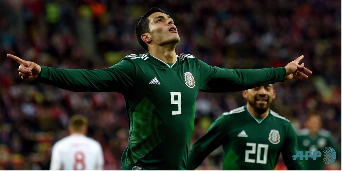México le ganó a Polonia en partido amistoso - Foto: JANEK SKARZYNSKI / AFP