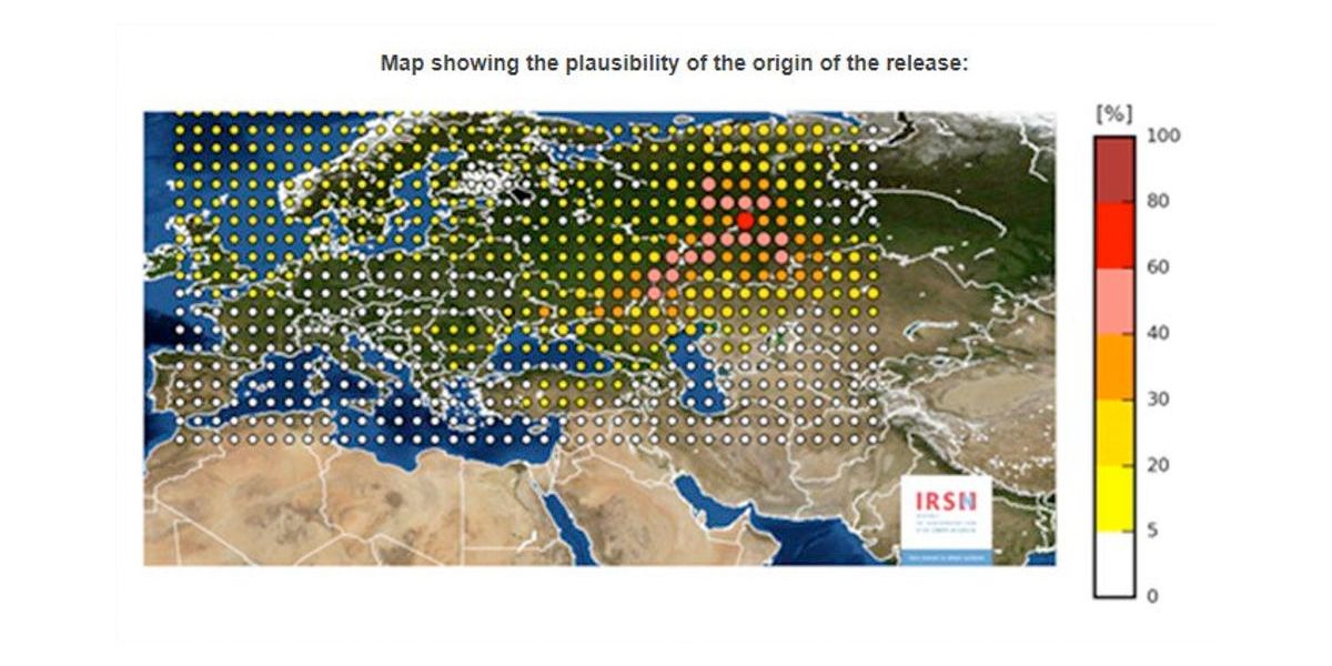 Detectan nube radioactiva en Europa por posible accidente en Rusia