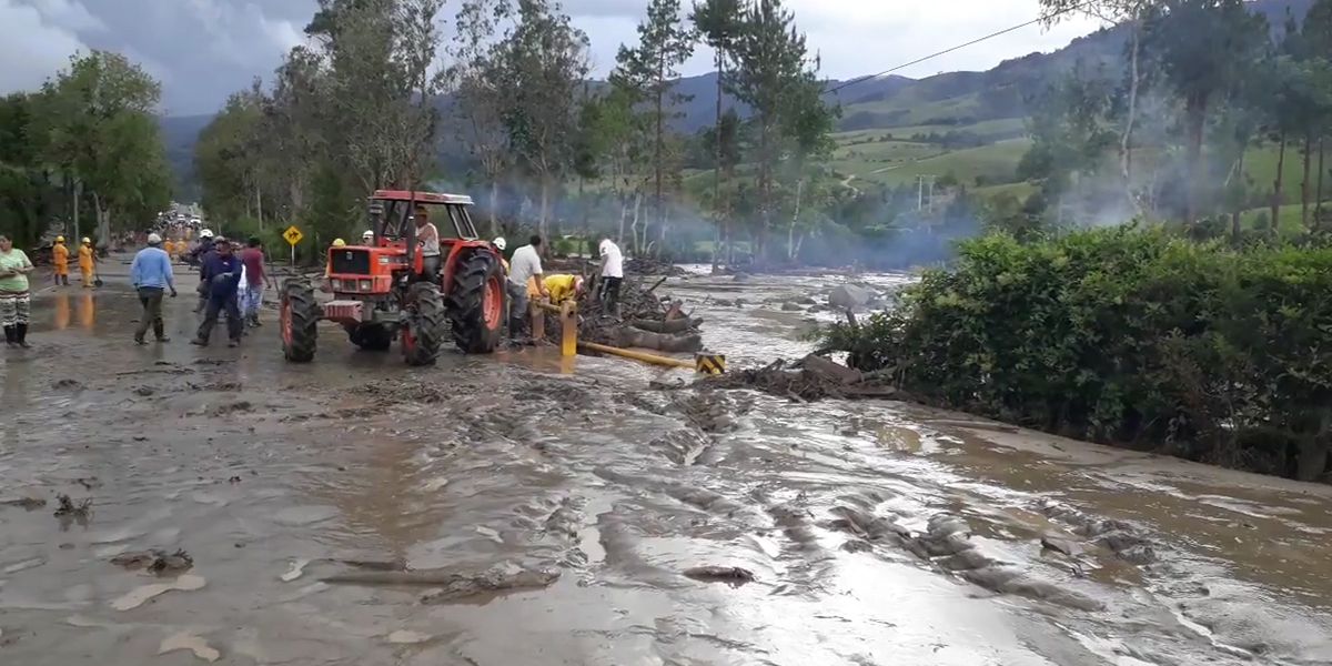 Más de 200 familias damnificadas por avalancha en Colón, Putumayo