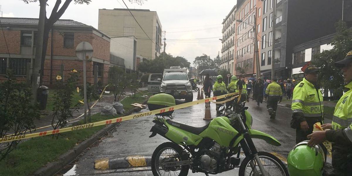Hombre hiere a su pareja y luego se suicida en el barrio La Castellana en Bogotá