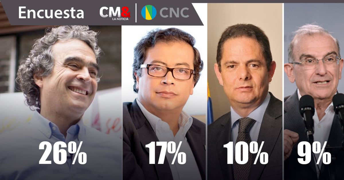 Sergio Fajardo encabeza gran encuesta presidencial CM& – CNC