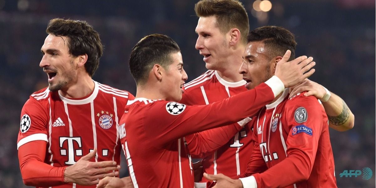 James, figura y pase gol en el triunfo del Bayern - Foto: Christof STACHE / AFP