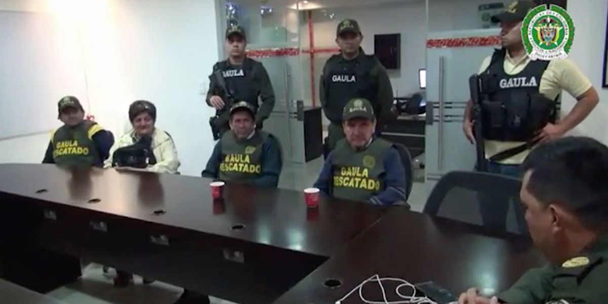 Así fue el rescate de dos ingenieros y un topógrafo secuestrados en Cauca