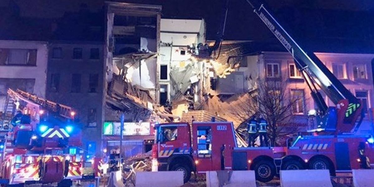 Al menos 20 personas resultaron heridas por explosión en Amberes, Bélgica