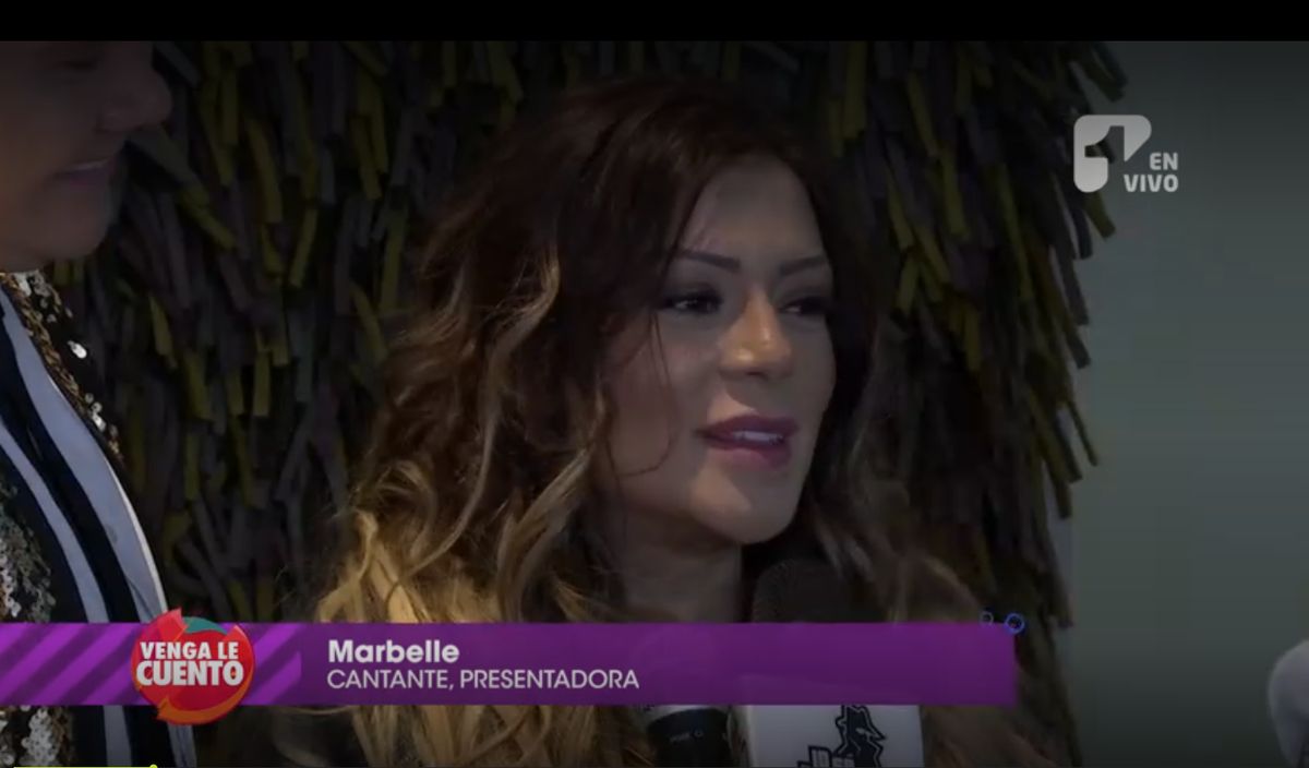 Marbelle, presentadora de Lo Sé Todo Colombia