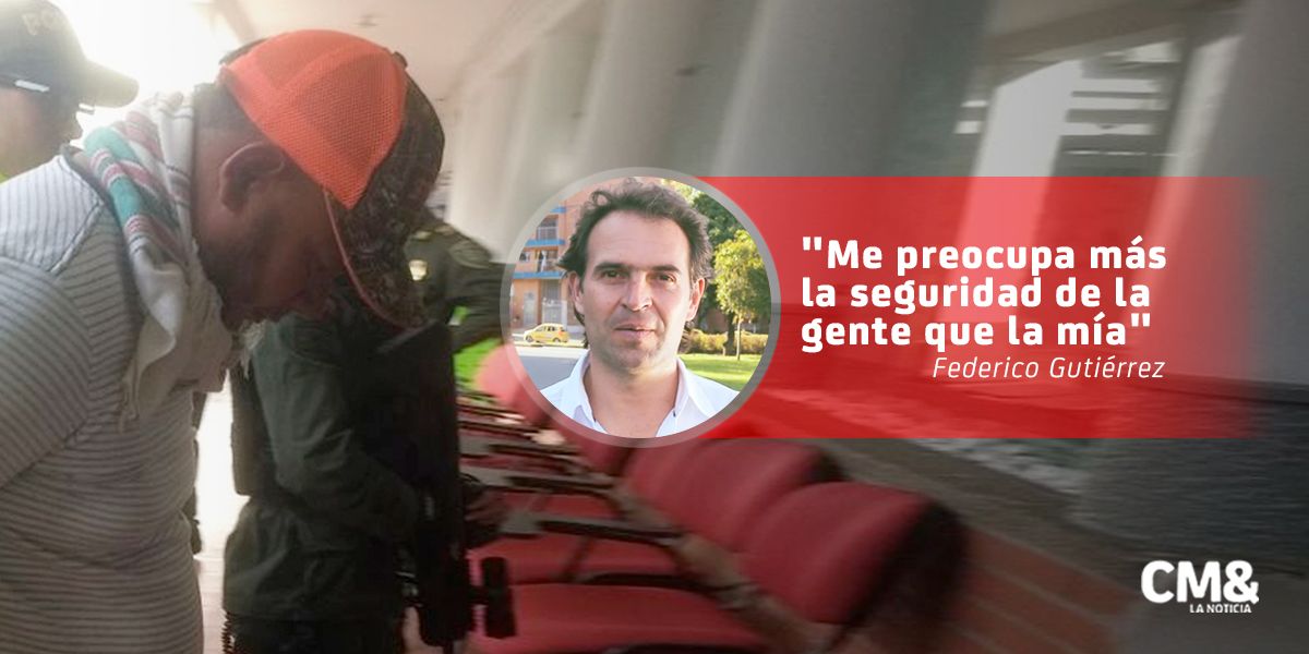 Capturan a presunto responsable de envío de fusiles para atentar contra alcalde de Medellín