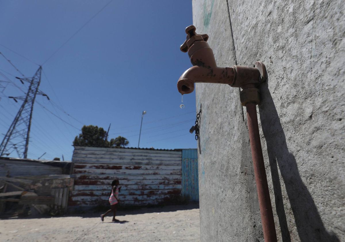 Ciudad del Cabo, en Sudáfrica, está a tres meses de quedarse sin agua