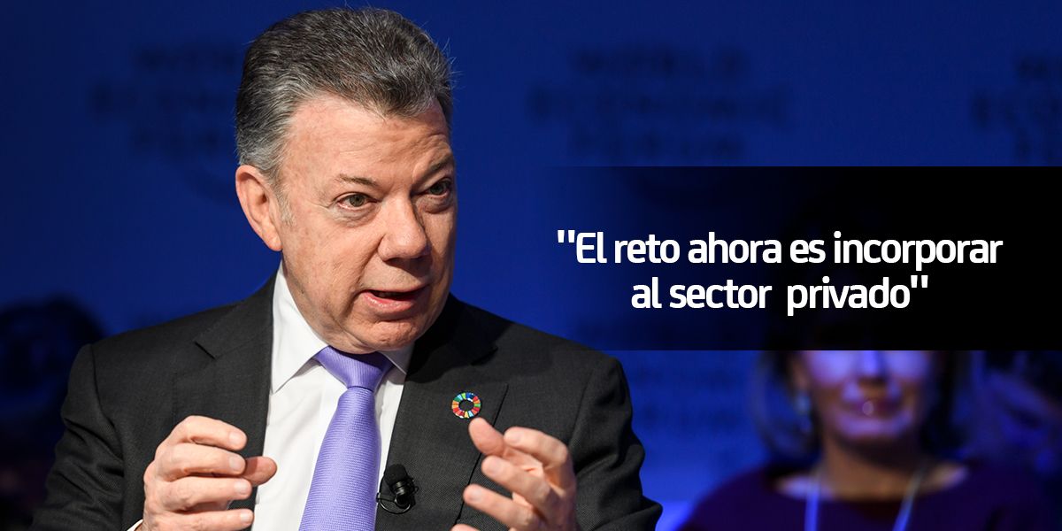 Santos pide al mundo más compromiso con Objetivos de Desarrollo Sostenible
