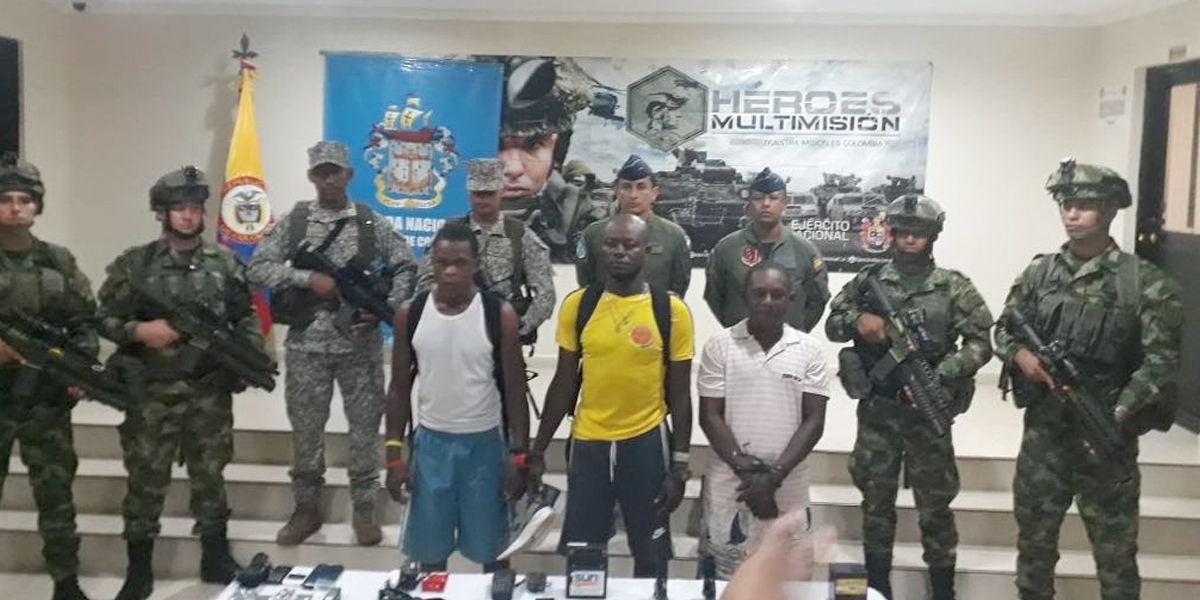 Capturados alias ‘Harrison o Lancho’ del ELN y tres guerrilleros más en Chocó