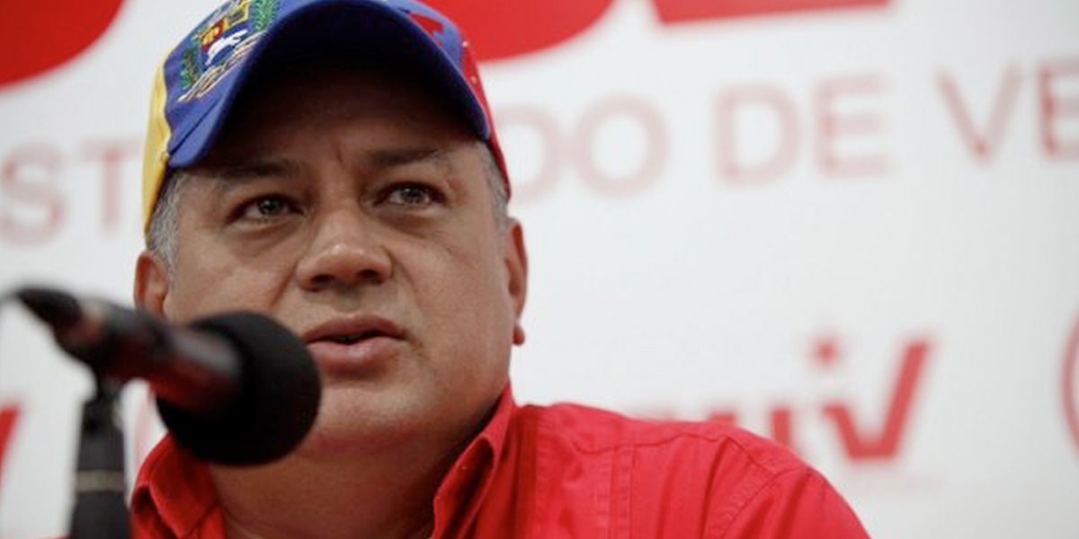 Diosdado Cabello y seis funcionarios venezolanos fueron sancionados por la Unión Europea