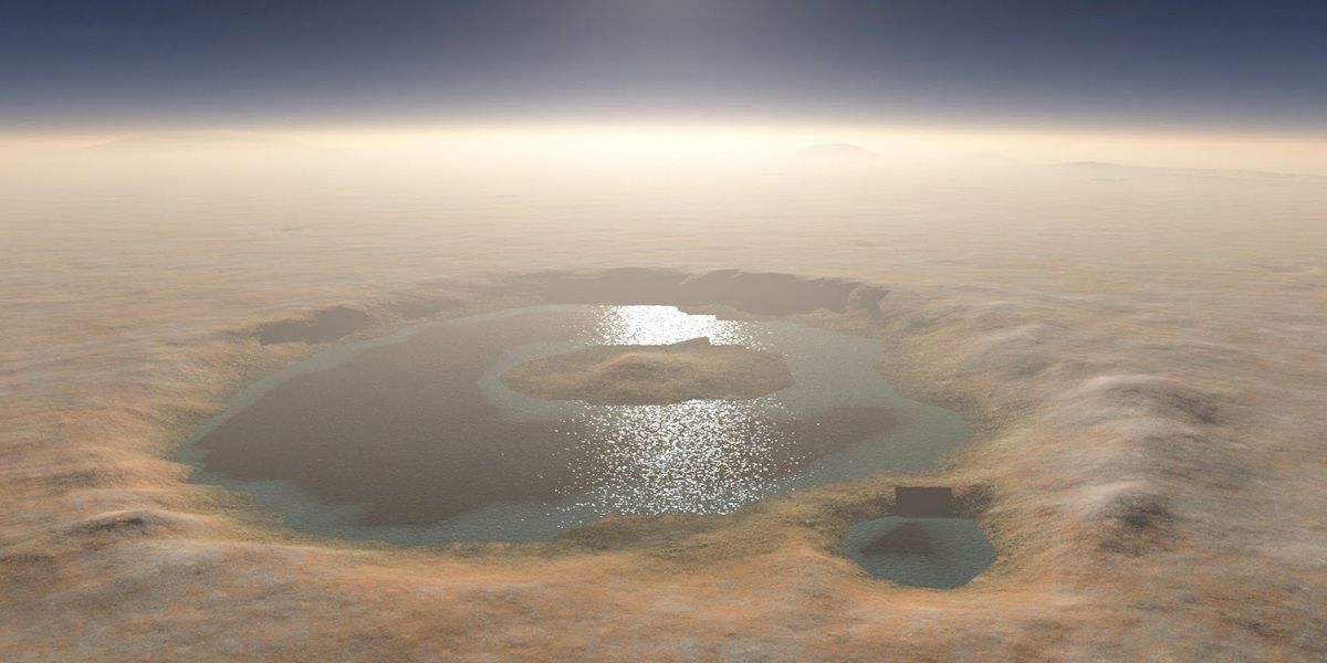 Marte tiene enormes depósitos de agua congelada enterrada a pocos metros de la superficie