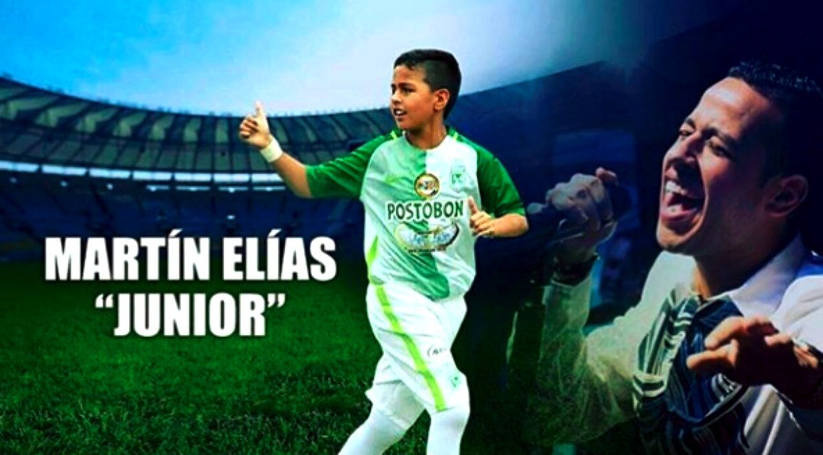 El hijo de Martín Elías se perfila como una promesa del fútbol colombiano