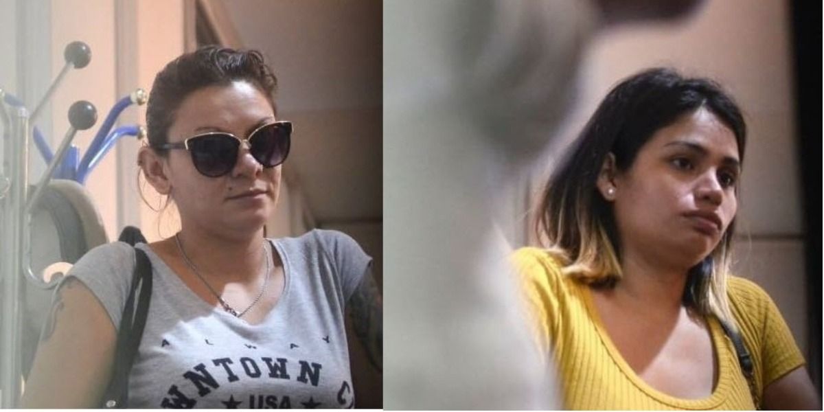 Estas son las dos mujeres que estarían implicadas en el caso de agresión de Cardona y Barrios - Foto: Vía Twitter.