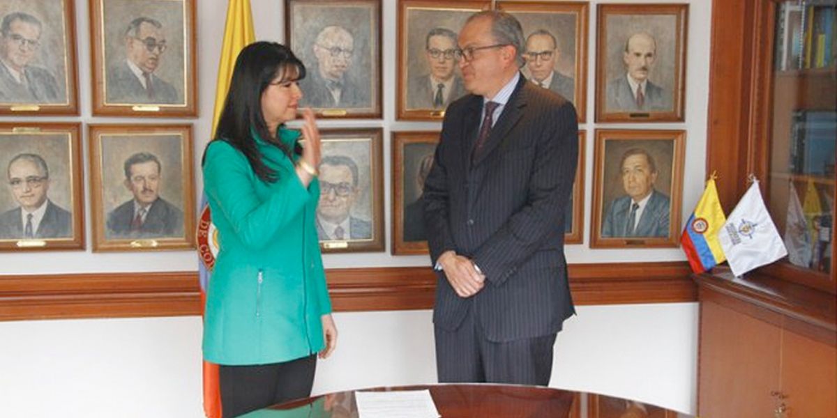 Mónica Cifuentes se posesiona como delegada coordinadora ante la JEP